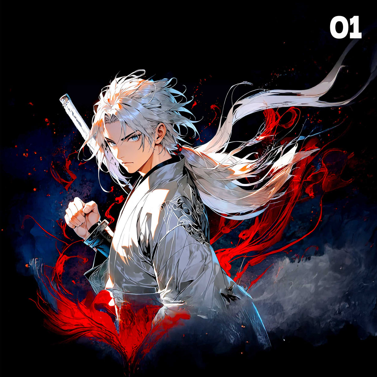 Tokyo Anime Young Warrior Set 01 - Designs für iPhone und Samsung Case