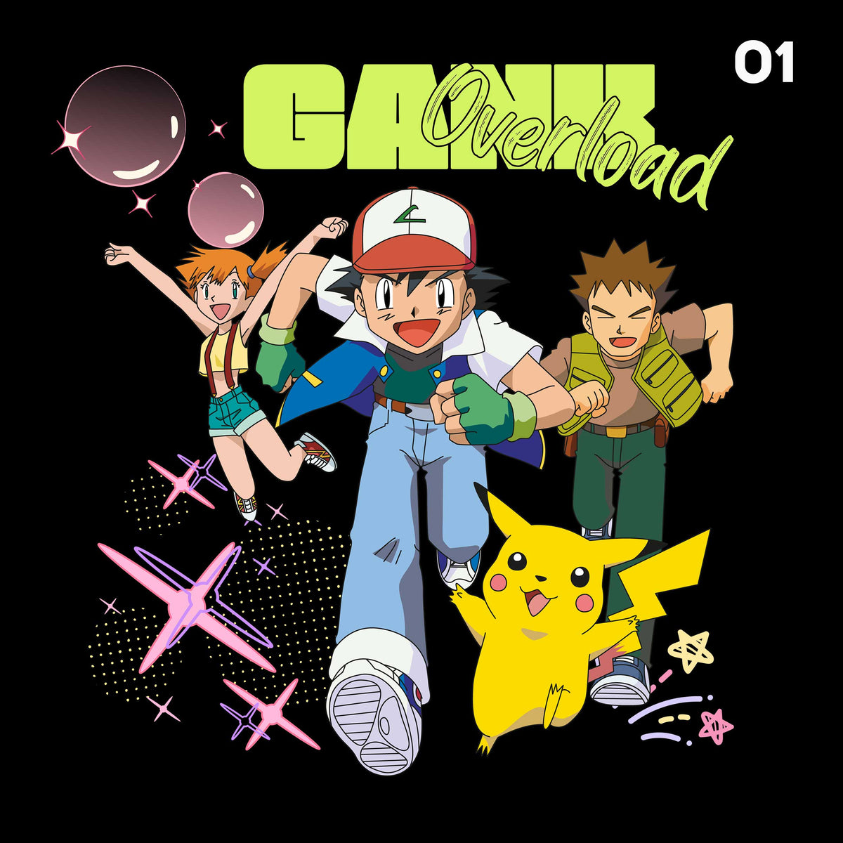 Kawaii Anime Gaming Buddies Set 01