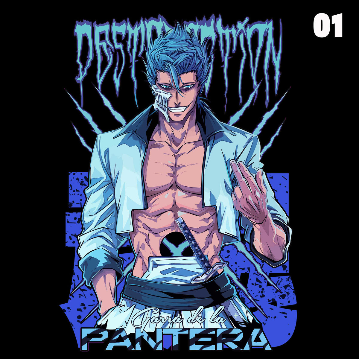 Tokyo Cyber Drip 東京サイバー・ドリップ Series 01 - Anime Grafik-Designs für Streetwear & Natelhüllen