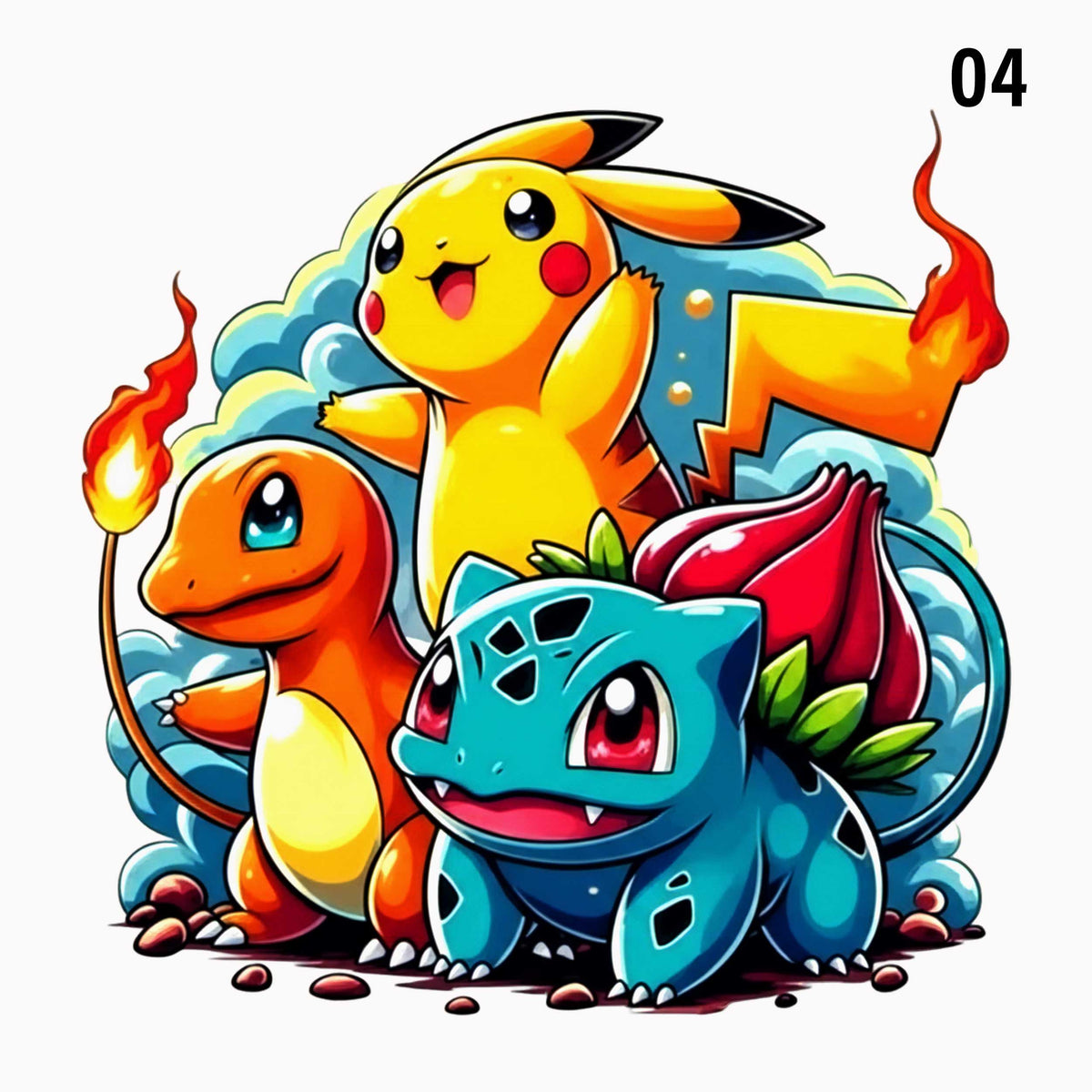 Kawaii Anime Gaming Buddies Set 01