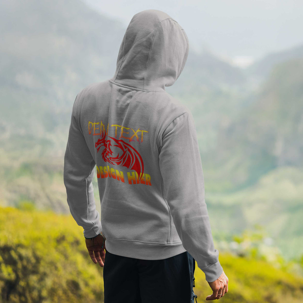 Unisex Bio Streetwear Hoodie mit Side Pocket (Organic Cotton) - Personalisierbar mit Text, Foto & Anime-Design
