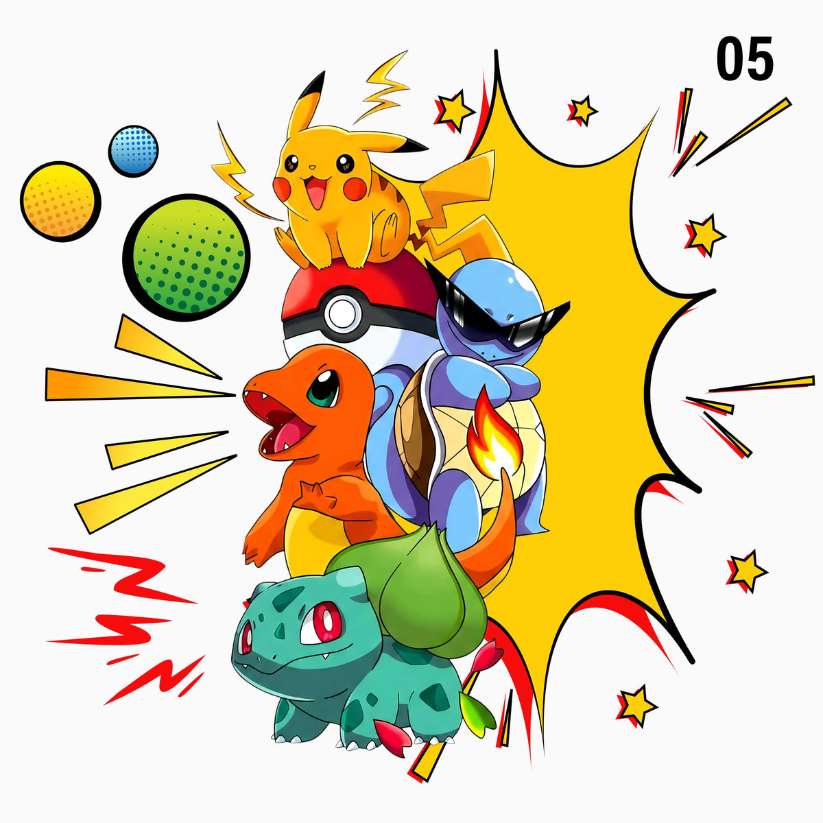 Kawaii Anime Gaming Buddies Set 01