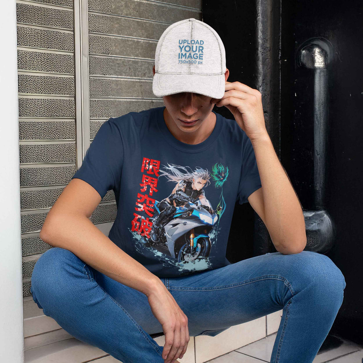 Anime Tokyo Biker Set 01 - Designs für Natel Hülle & Bekleidung