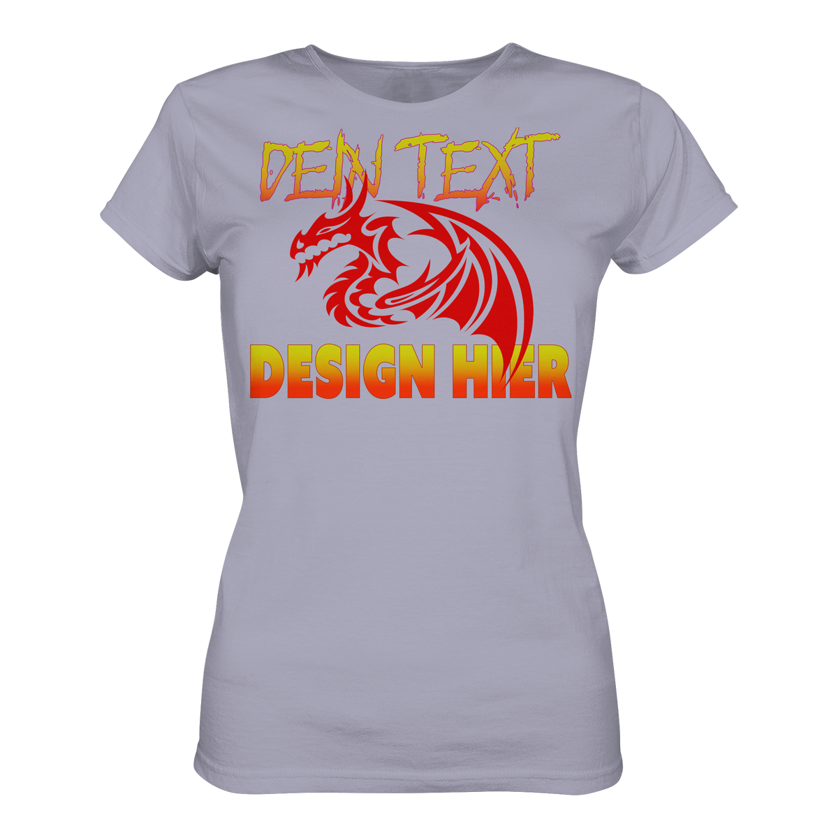 Personalisiertbare mit Dein Text, Foto oder Logo -Damen Bio Premium T-Shirt (Organic Cotton)