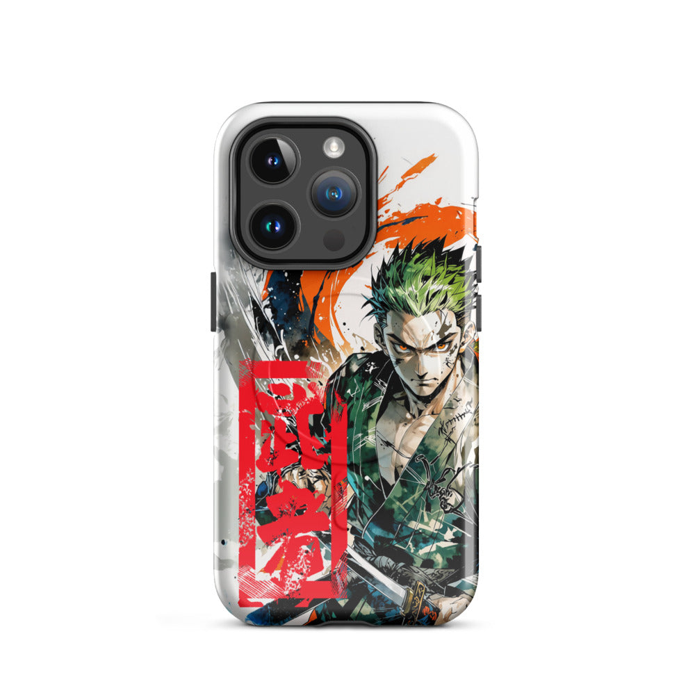 Anime Kid Warrior Hardcase iPhone-hülle mit MagSafe für Iphone 14 15 16 17