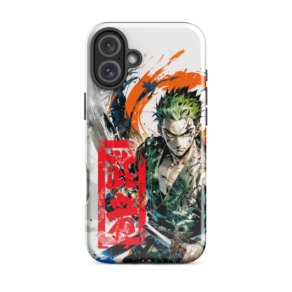 Anime Kid Warrior Hardcase iPhone-hülle mit MagSafe für Iphone 14 15 16 17
