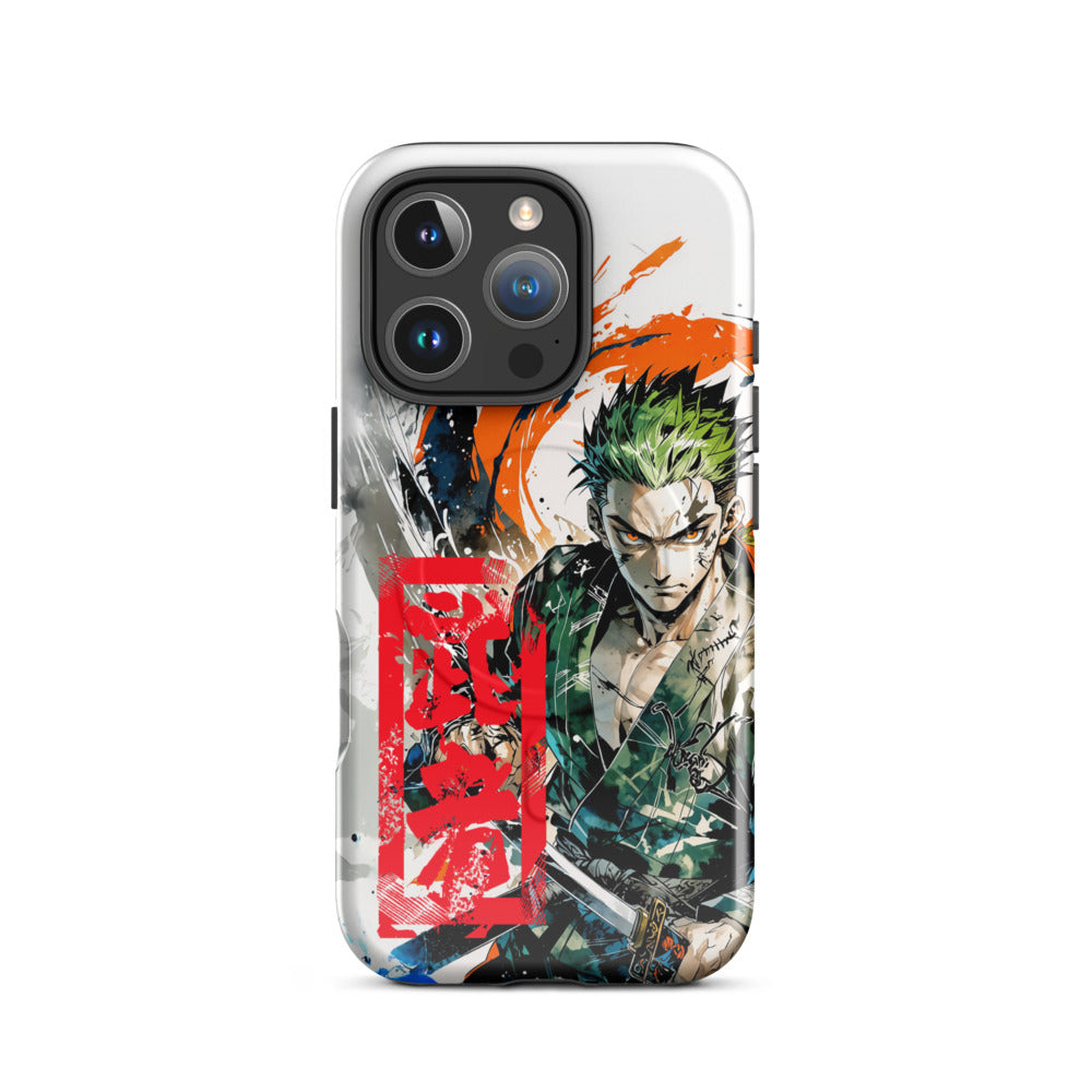 Anime Kid Warrior Hardcase iPhone-hülle mit MagSafe für Iphone 14 15 16 17